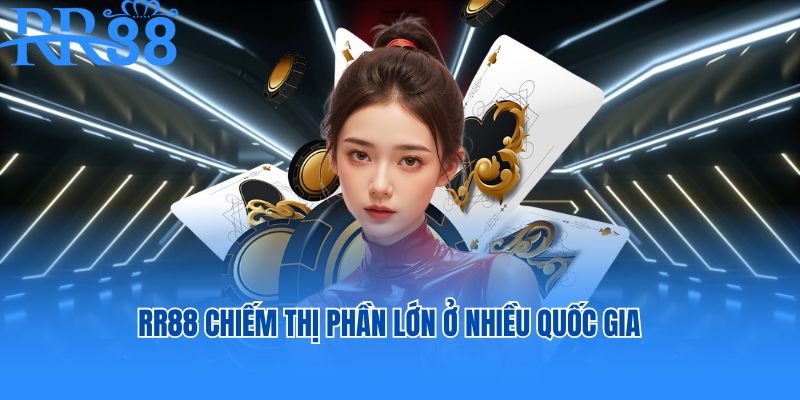 RR88 chiếm thị phần lớn ở nhiều quốc gia